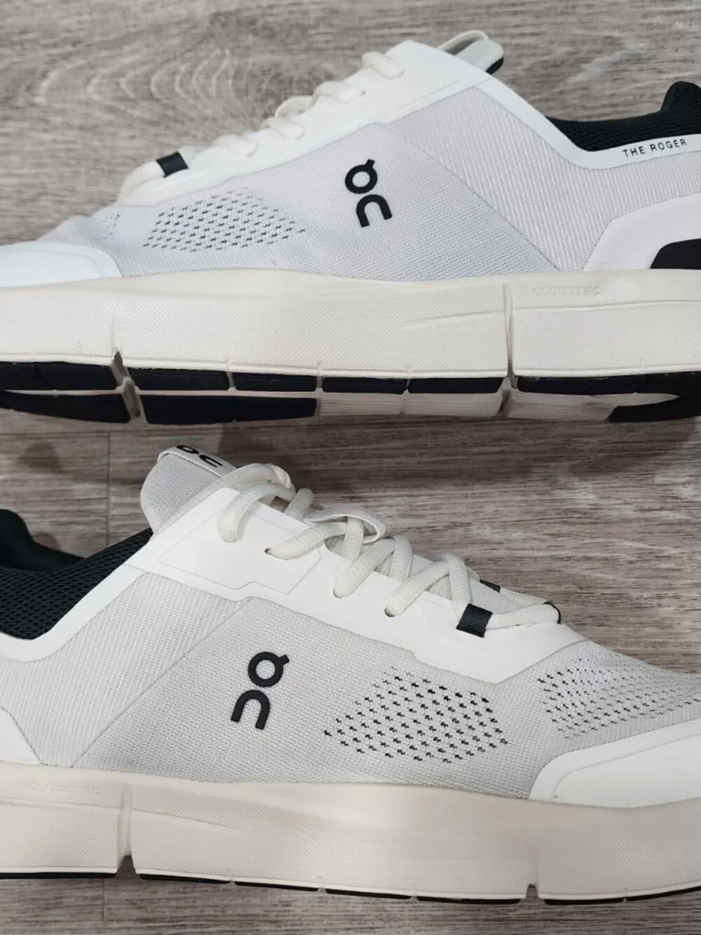 On Cloud The Roger Advantage White Athletic Running Tennis Sneakers Shoes Men 13 - Picture 3 of 8